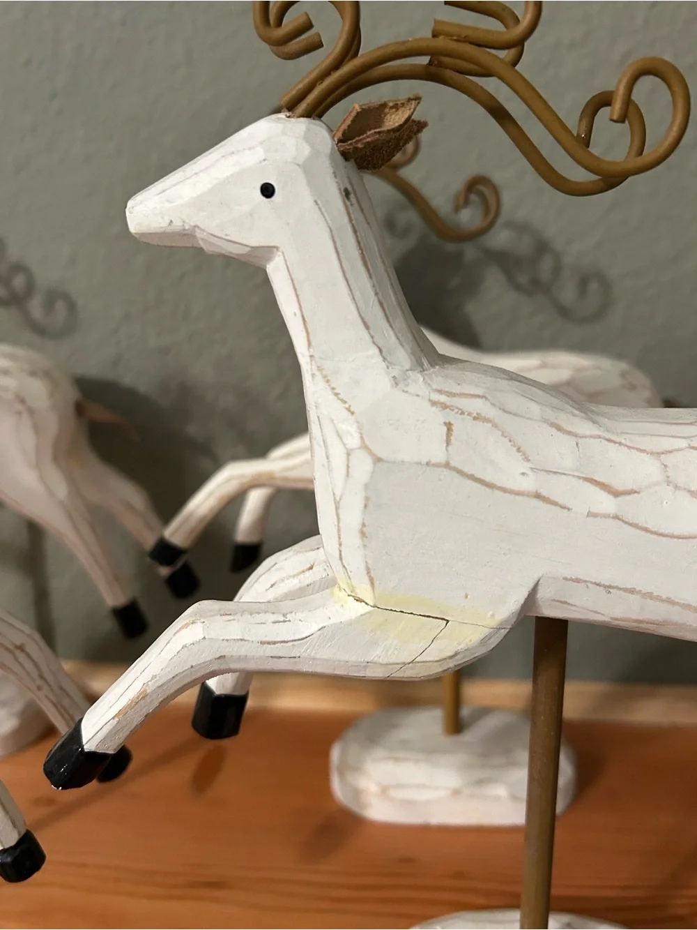 🎄 Vintage Pier 1 Imports Christmas Reindeer & Sleigh Collection 🎄